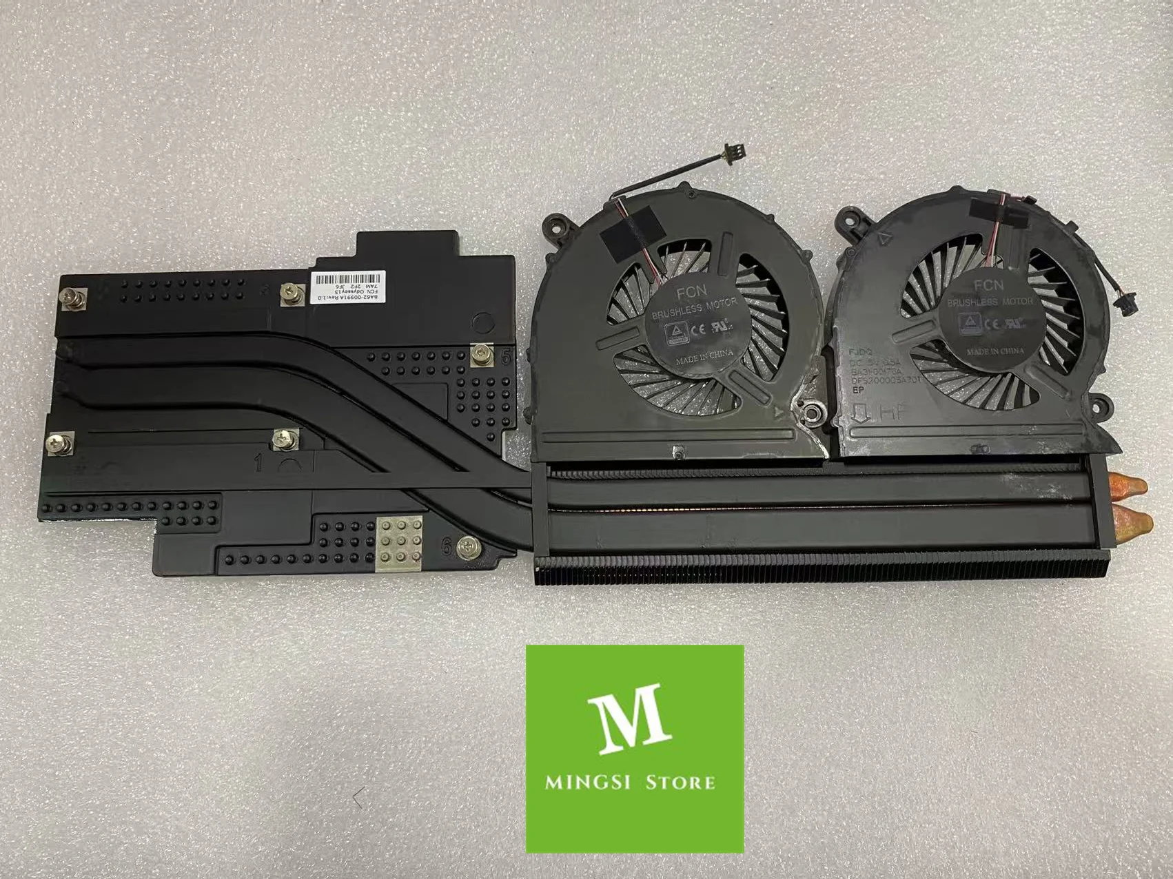 

For Samsung 800G5M NP800G5M Laptop CPU GPU Fan cooler Heatsink Radiator BA62-00991A