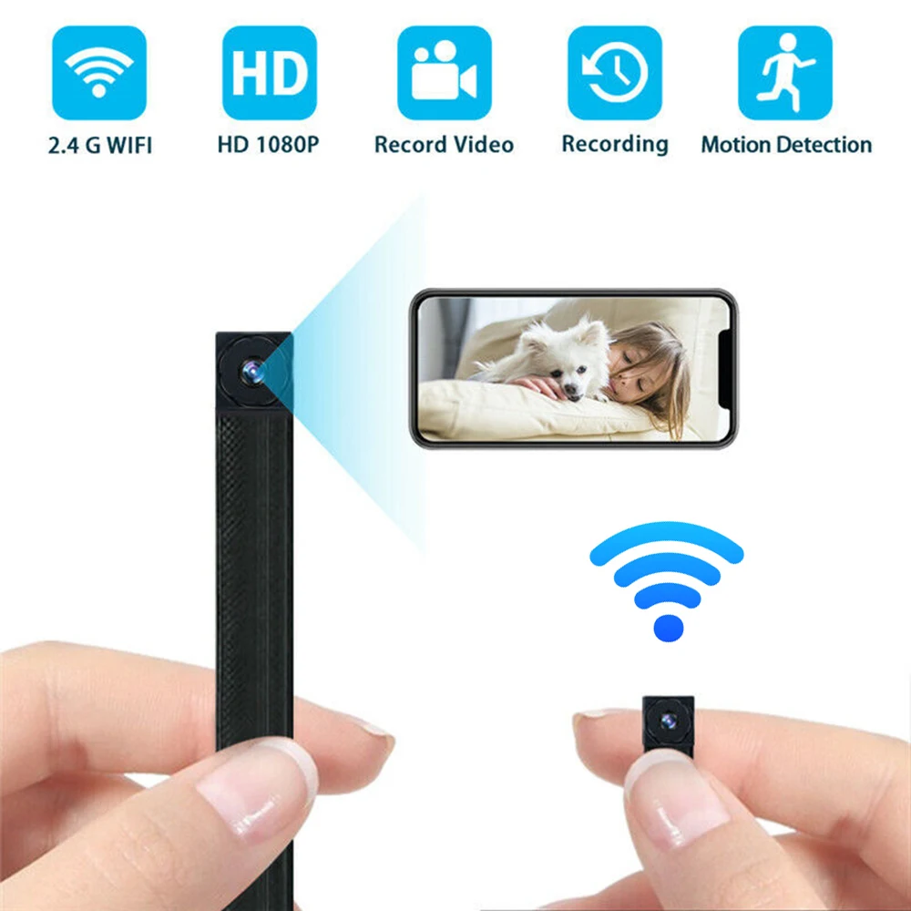 Mini Camera HD 1080P WiFi Camcorder Video Recorder Home Security Portable DIY Module Wireless P2P Camera Support Remote View