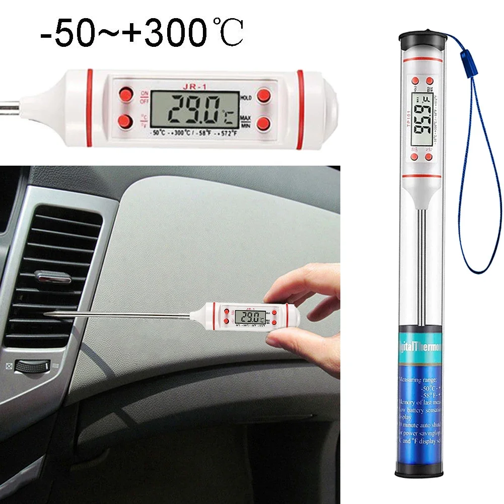 

Compact and User Friendly Car Thermometer Gauge Tool with LCD Display for Air Conditioning Outlet Temperature Control