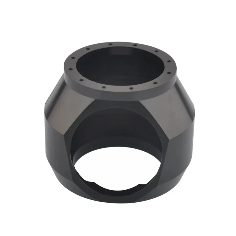 

CNC machined stainless steel/aluminum alloy precision mechanical cavity seat special-shaped industrial connection seat
