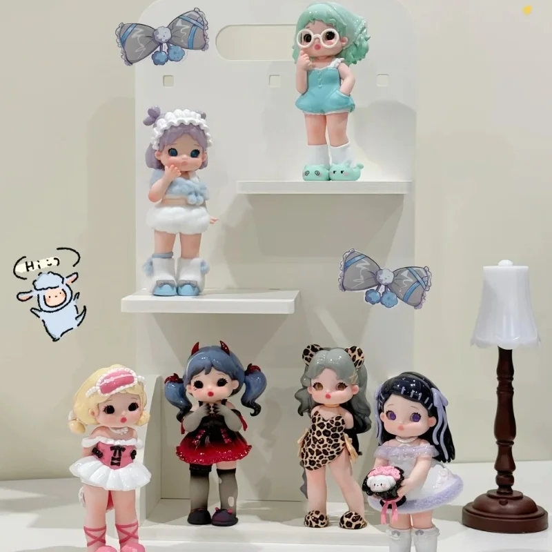 

Letsvan RAMY пижамы вечерние серии слепая коробка американская ретро кукла загадочная коробка игрушка-сюрприз подарок на день рождения игрушка модель декор орнамент