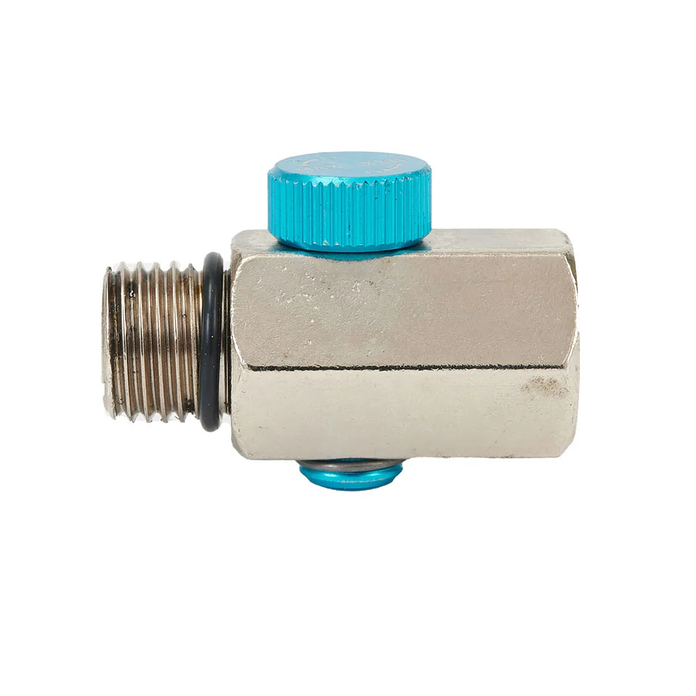 1/4 Air Valve Flow Regulato Pneumatic Tool Air Adjustment Switch Pneumatic Tool Speed Regulating Switch High Quality