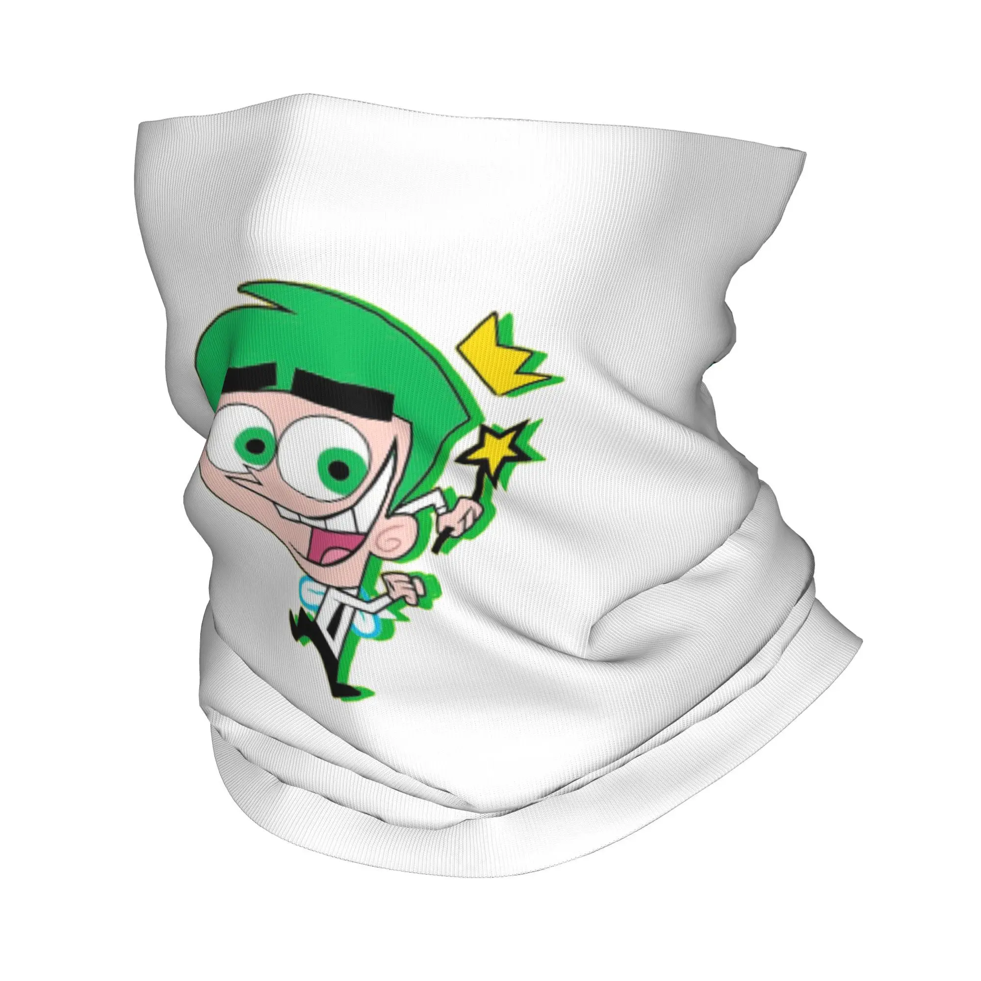 

Fairly oddparents Cosmo Bandana Neck Cover Printed Magic Scarf Warm Cycling Scarf Outdoor Sports Unisex Adult Windproof