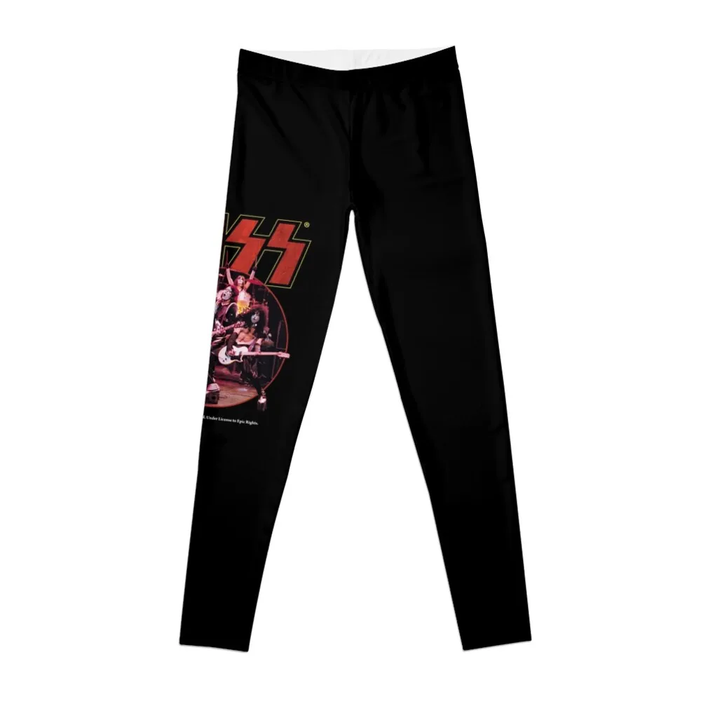 

KISS band Leggings active wear jogging pants push up fitness Womens Leggings