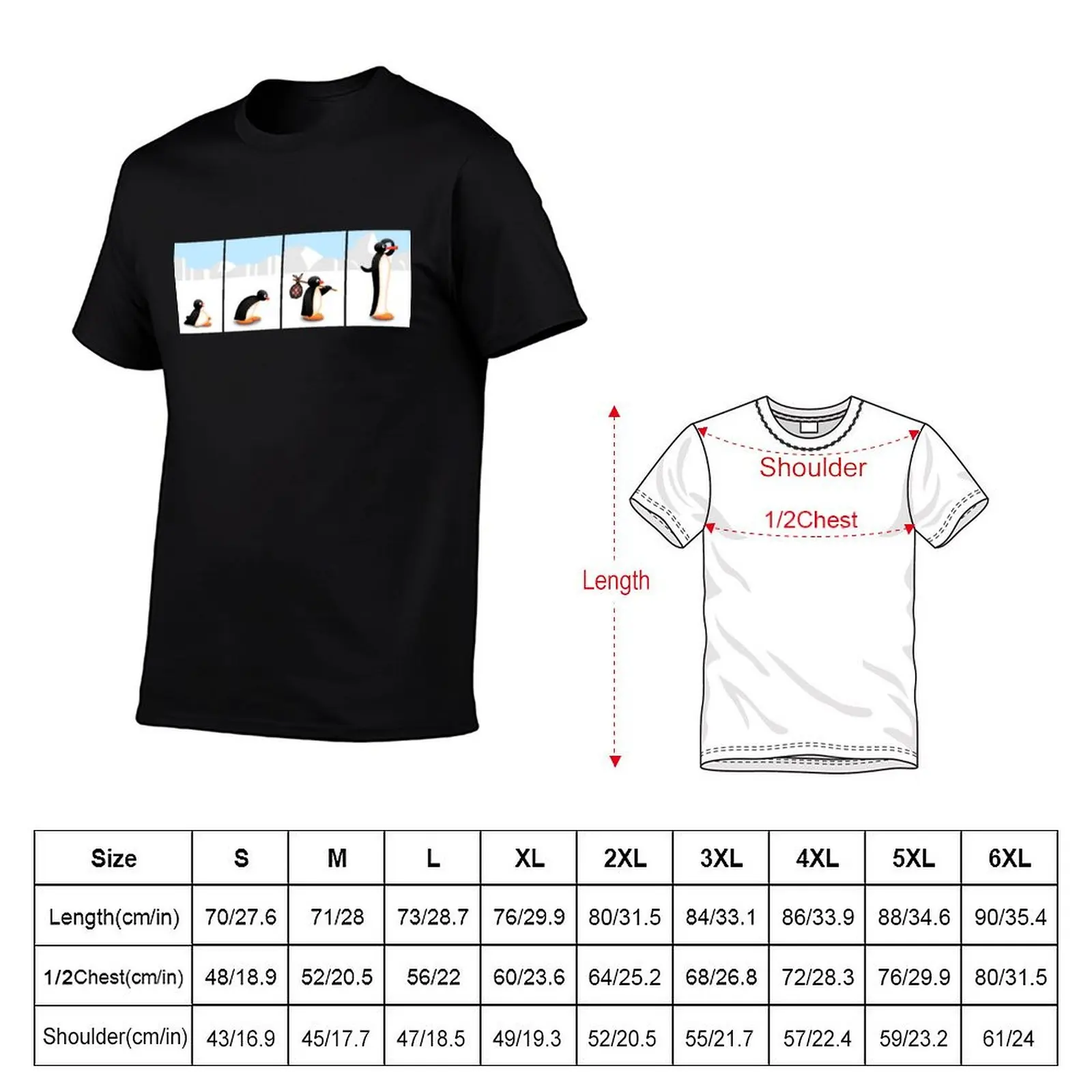 The penguin evolution T-Shirt Mechanic Work Tee Shirt