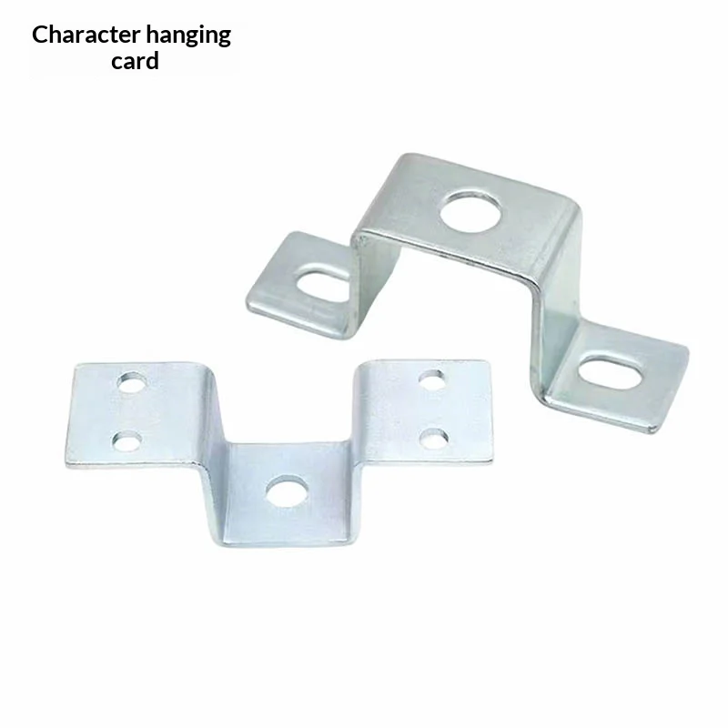 Ceiling Fixing Threaded Rods Saddle Clip Hanging Parts Several-Character Type Fasteners Hanging Code for Secure Installation
