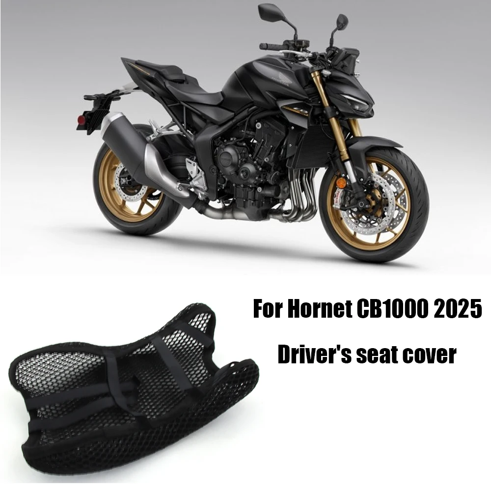 New 2025 Hornet CB1000 Motorcycle 3D Seat Cover Seat Protect Cover Seat Heat Insulation Cushion For Hornet CB1000 Accessories