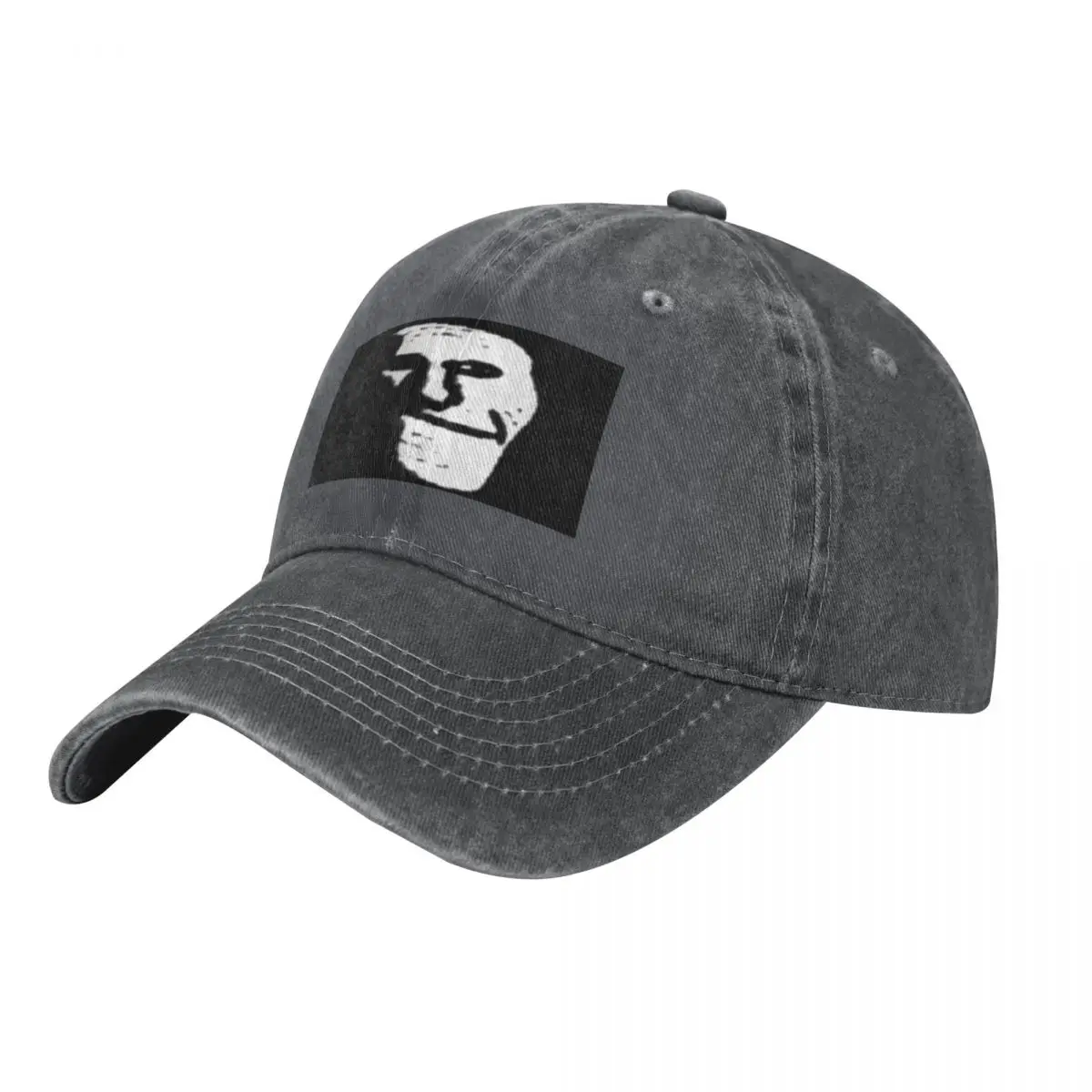 Depressed Sad Troll face MEME Baseball Cap Golf Cap Kids Hat Fishing cap Icon Golf Wear Men Women's