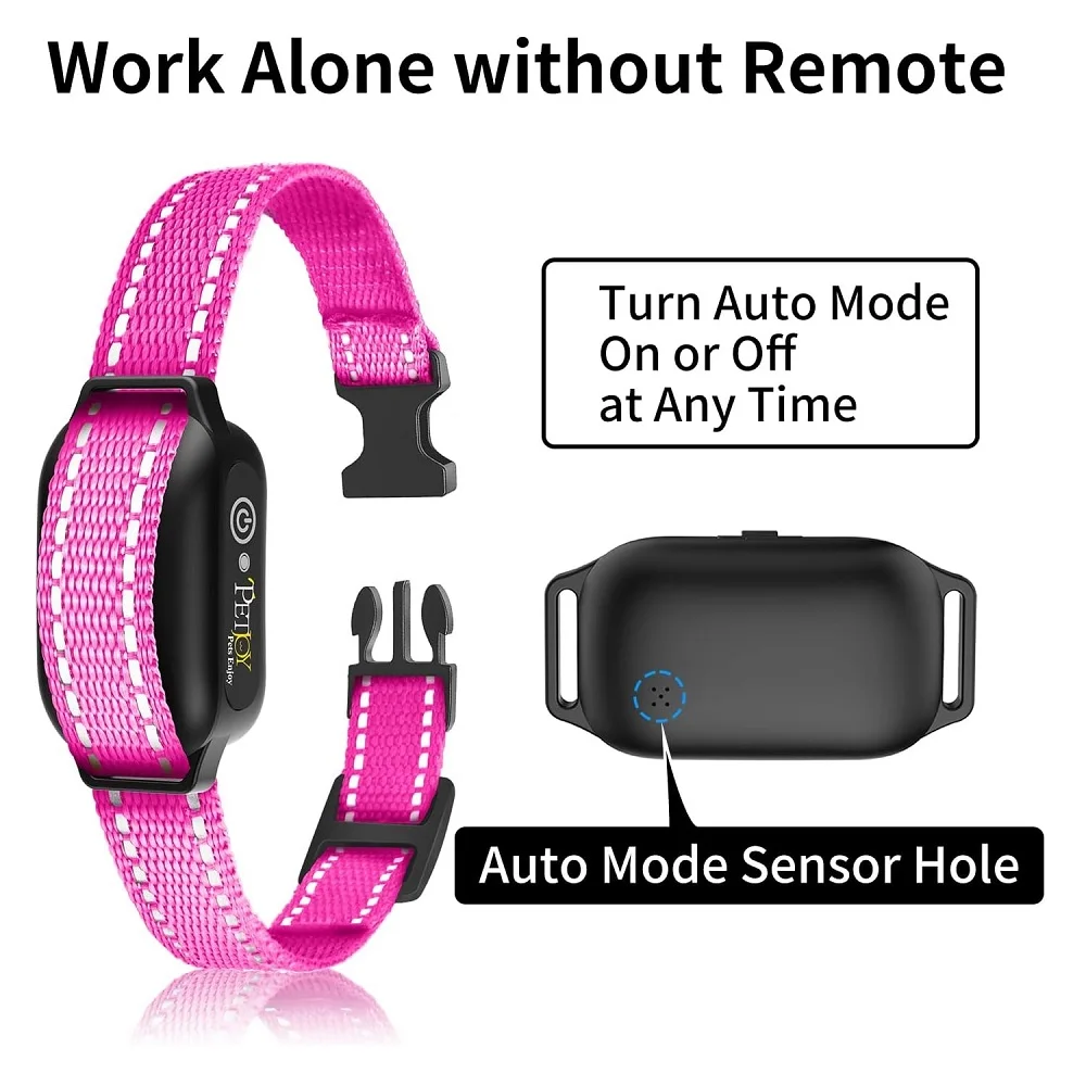 Automatic Bark Collar,3600Ft Dog Training Collar,Shock Collar with Training and Auto Modes,IP67 Waterproof,Beep,Vibration&Shock - view 3