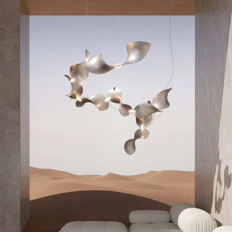 

Designer handmade art lamps, modern special-shaped restaurants, island terraces, stairwell chandeliers