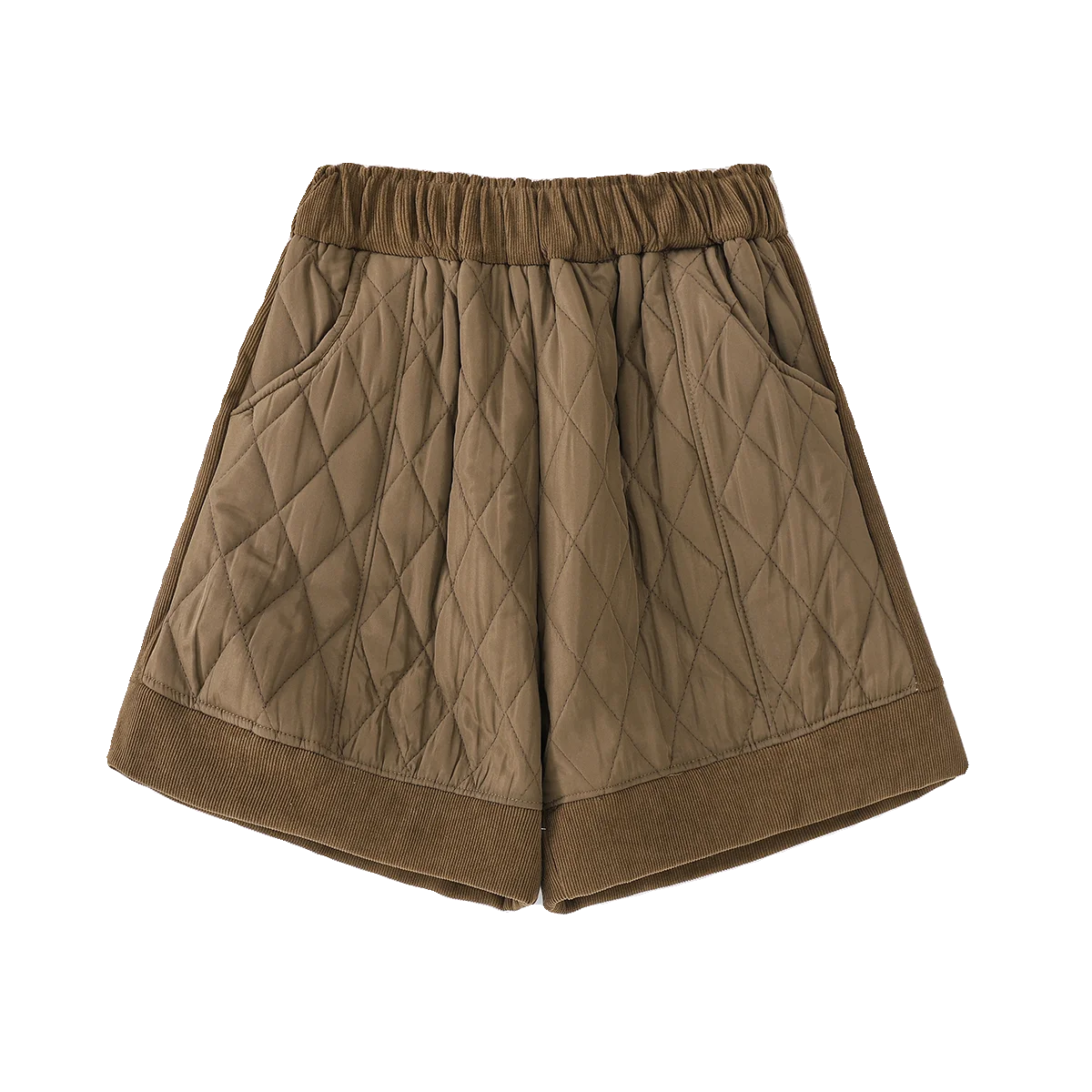 Taille haute coton pantalon femmes hiver Bootcut décontracté orts sous-vêtements vêtements d'extérieur Thiened ort pantalon Fem Faion