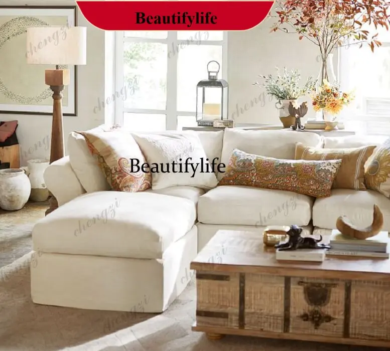 M138 French new retro solid wood old living room bedroom study floor lamp restaurant hotel meeting decoration