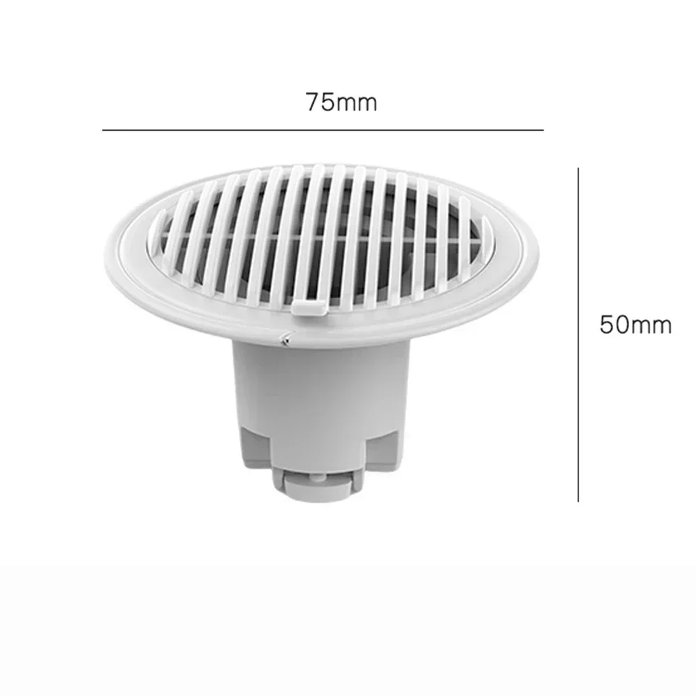 Bathroom TOOl Drain Floor Drain Parts Gravity Direct Drainage Green PP＋pvc White Yellow 32-75mm Filtering Dirt