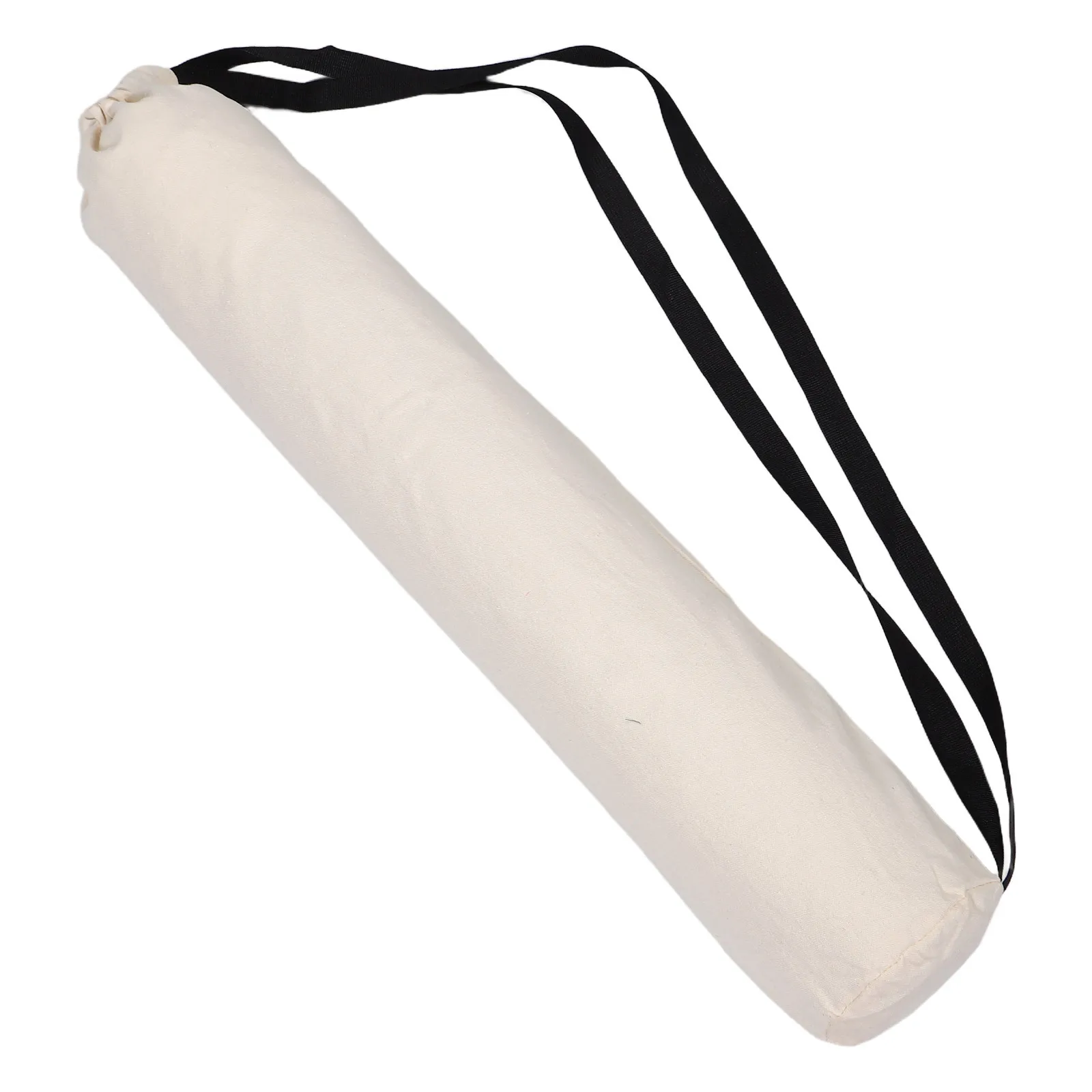

Yoga Mat Carrier Bag Large Capacity Oxford Drawstring Pouch For Yoga Mats Bolsters Accessories Beige Portable Fitness Gear