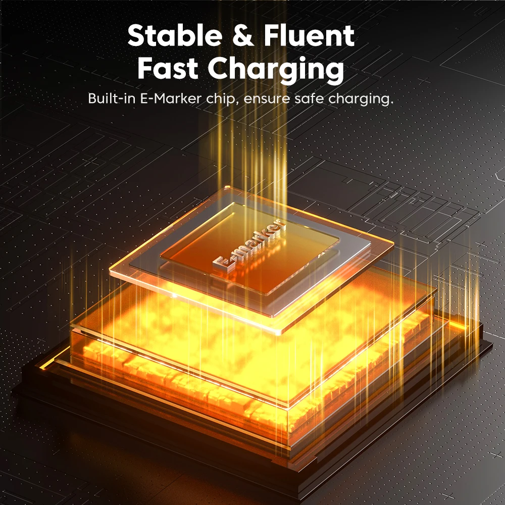 Toocki 1.8/1.2M USB C to Type C Cable for iPhone 16 15 Pro Xiaomi LED PD100W Fast Charging USB C Spring Wire for Samsung Laptop