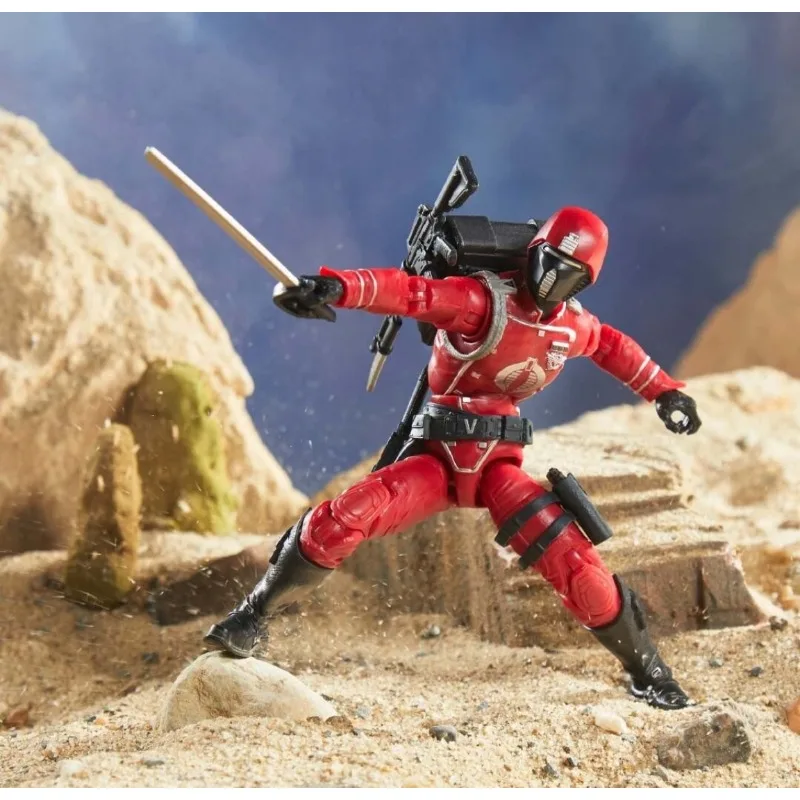 Nuovo originale Hasbro GI Joe Classified Series Red Ninja Action Figure Toys Collection Doll Regali per bambini