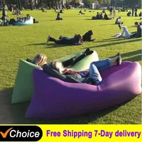 Outdoor Tik Yin Network Red Air Lazy Inflatable Sofa Bag Portable Camping Sofa Mattress Music Festival Concert Recliner