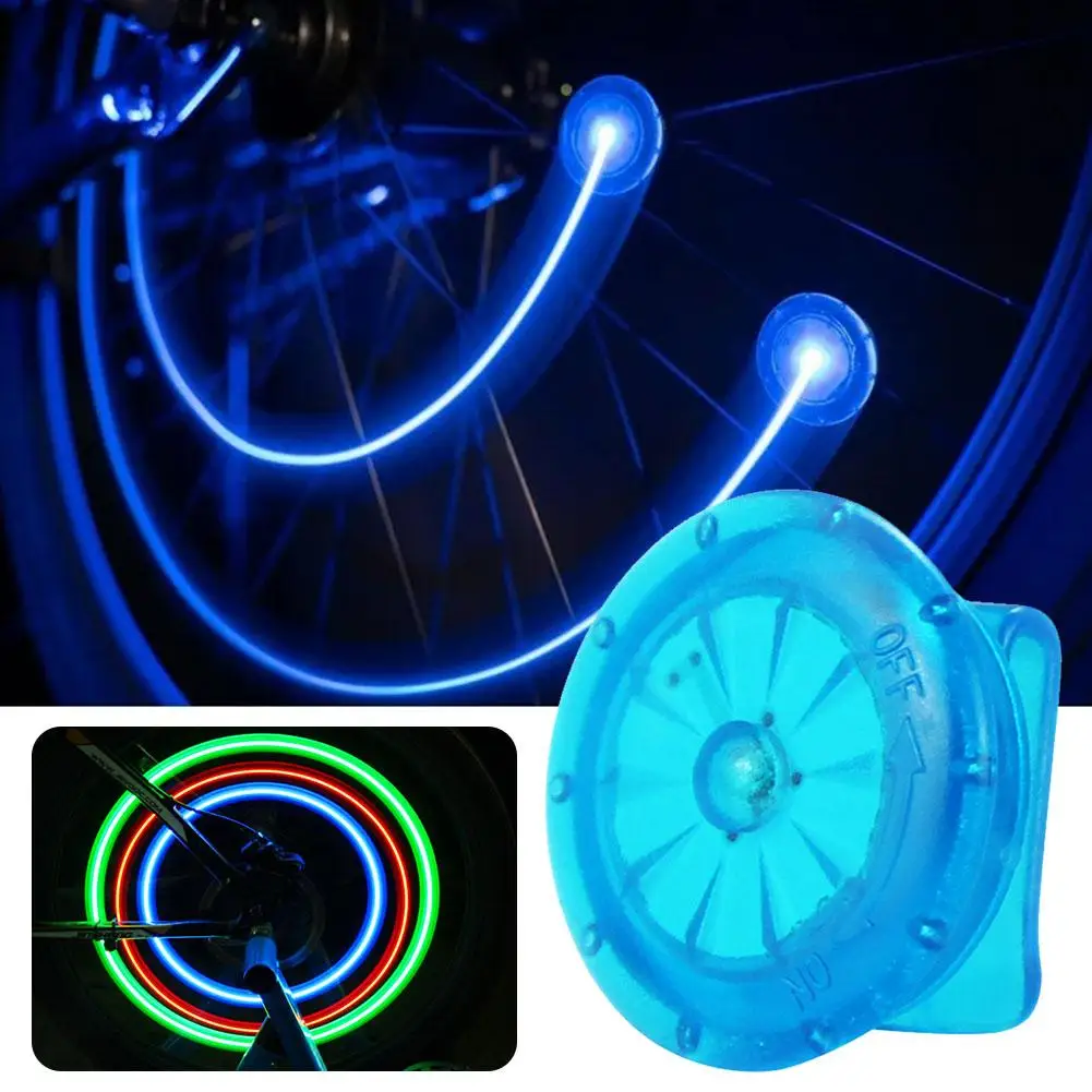 Bicycle/motorcycle Night Riding Spoke Light Children's Warning Light Tube Balance Bike LED Outdoor Tools Spoke Safety Night X6L8