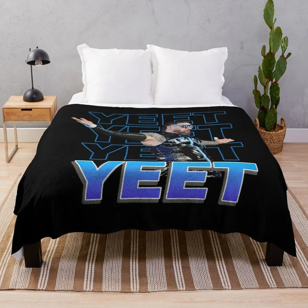 

Yeet Jey Uso Throw Blanket cosplay anime Summer Luxury Throw blankets and throws Blankets