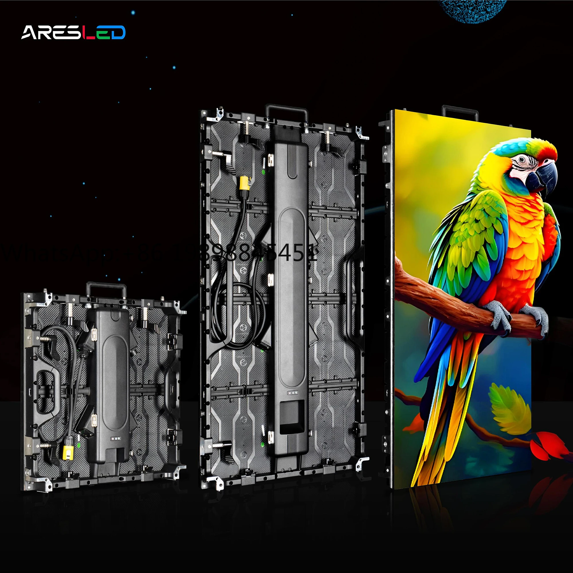 

Outdoor Rental P3.91 P4.81 Front Maintenance High Refreshing Rate Outdoor LED Video Wall Screen Portable