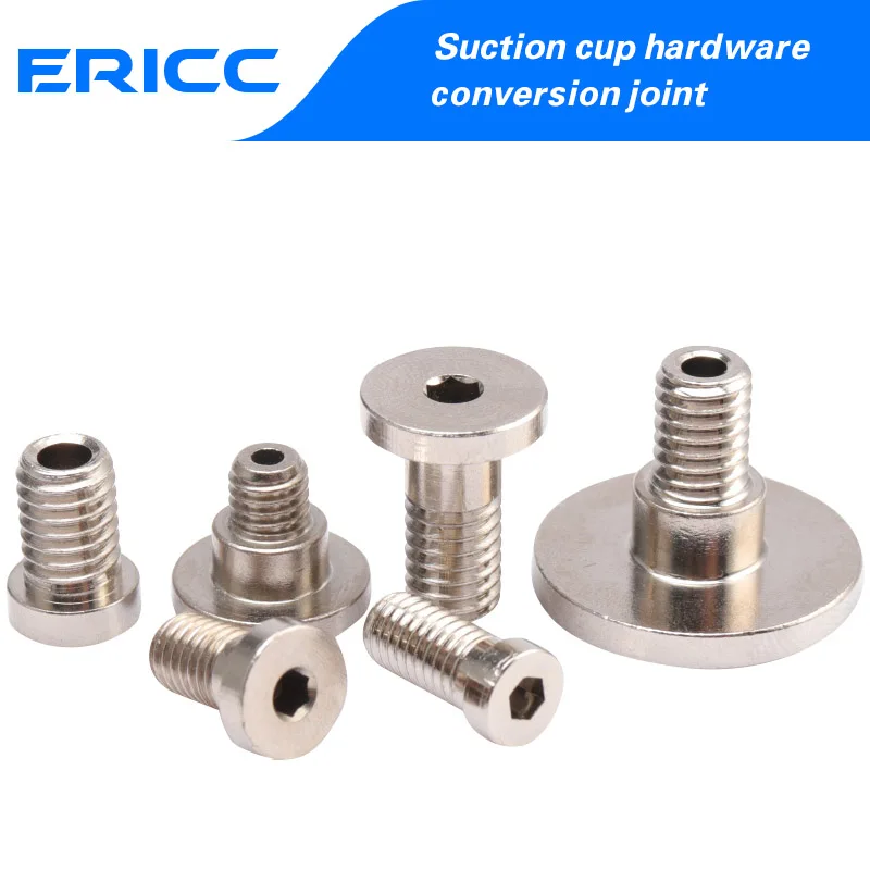 Vacuum suction cup M5 M6 connector metal head conversion head PFG PJG suction cup matching screw pneumatic