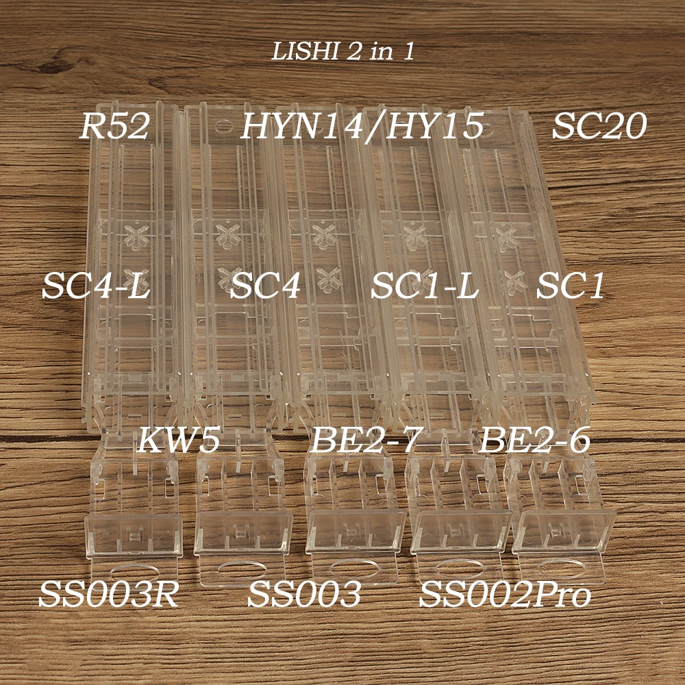 

LISHI 2 in 1 R52 HYN14 HYN15 SC20 SC4-L SC4 SC1-L SC1 KW5 BE2-6 BE2-7 SSOO3R SS003 SSOO2Pro locksmith tools