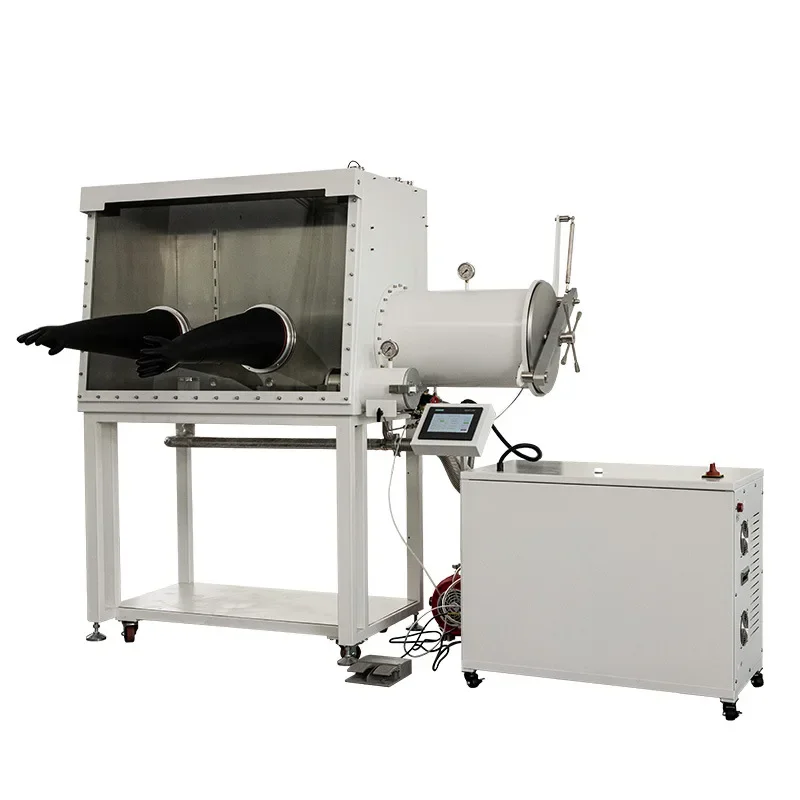 

Laboratory glove box stainless steel vacuum double purification column domestic circulation drying