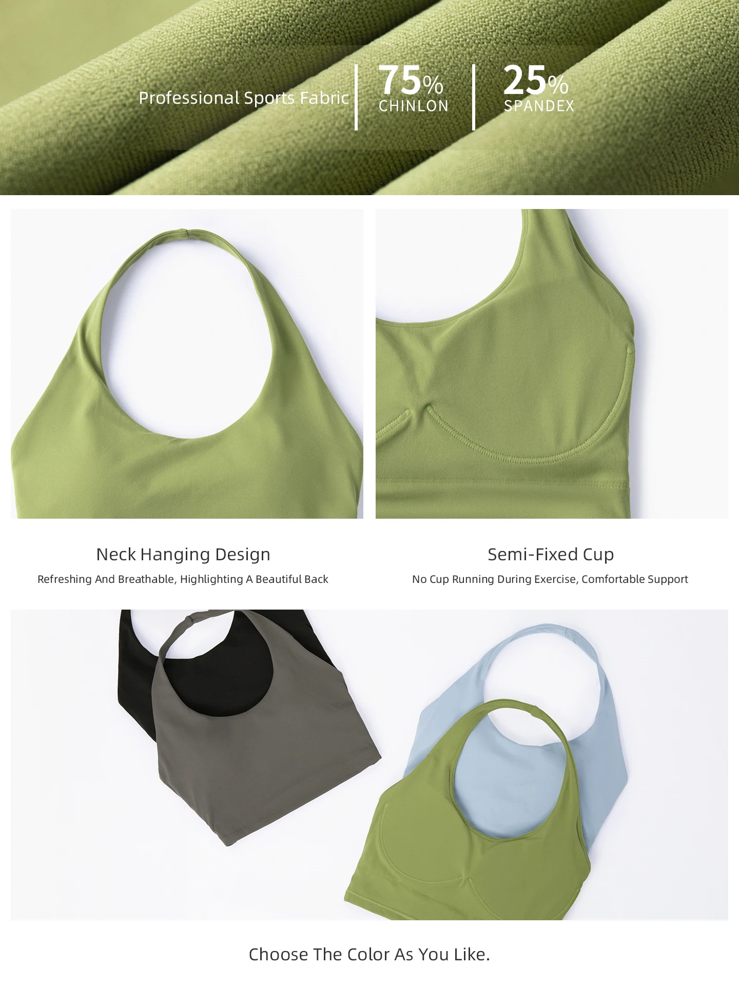 Rückenfreier Sport-BH für Damen, Fitnessstudio, Trainingsweste, Sportbekleidung, atmungsaktiv, schnell trocknend, Yoga, aktiver BH, weibliches Lauftraining, Fitness-Top