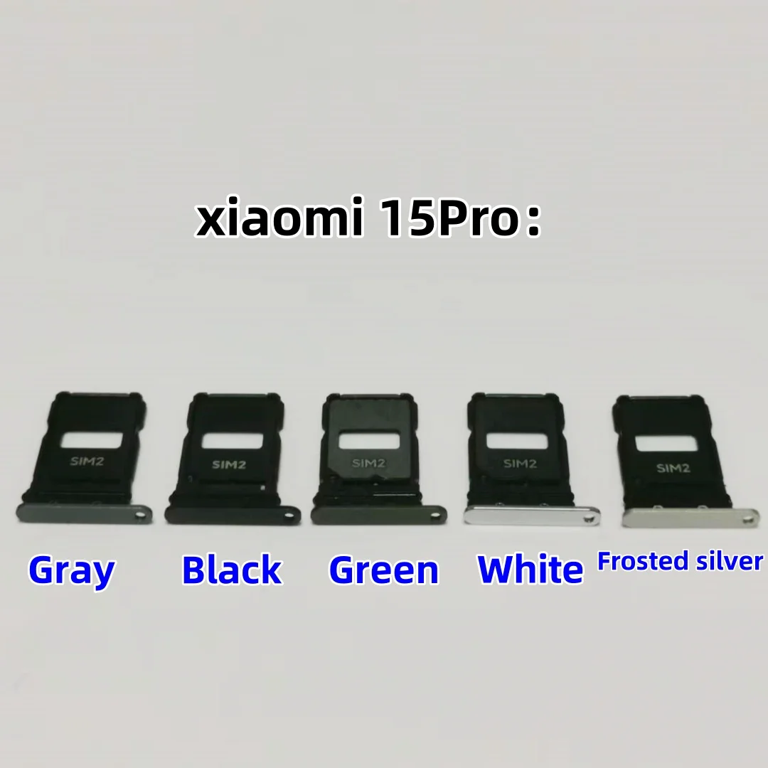 Лоток для SIM-карты для Mi Xiaomi 15 Xiaomi 15Pro, лоток для чипа, лоток для карт, ящик для карт mi15 mi15Pro, держатель для карт, лоток для карт, чип
