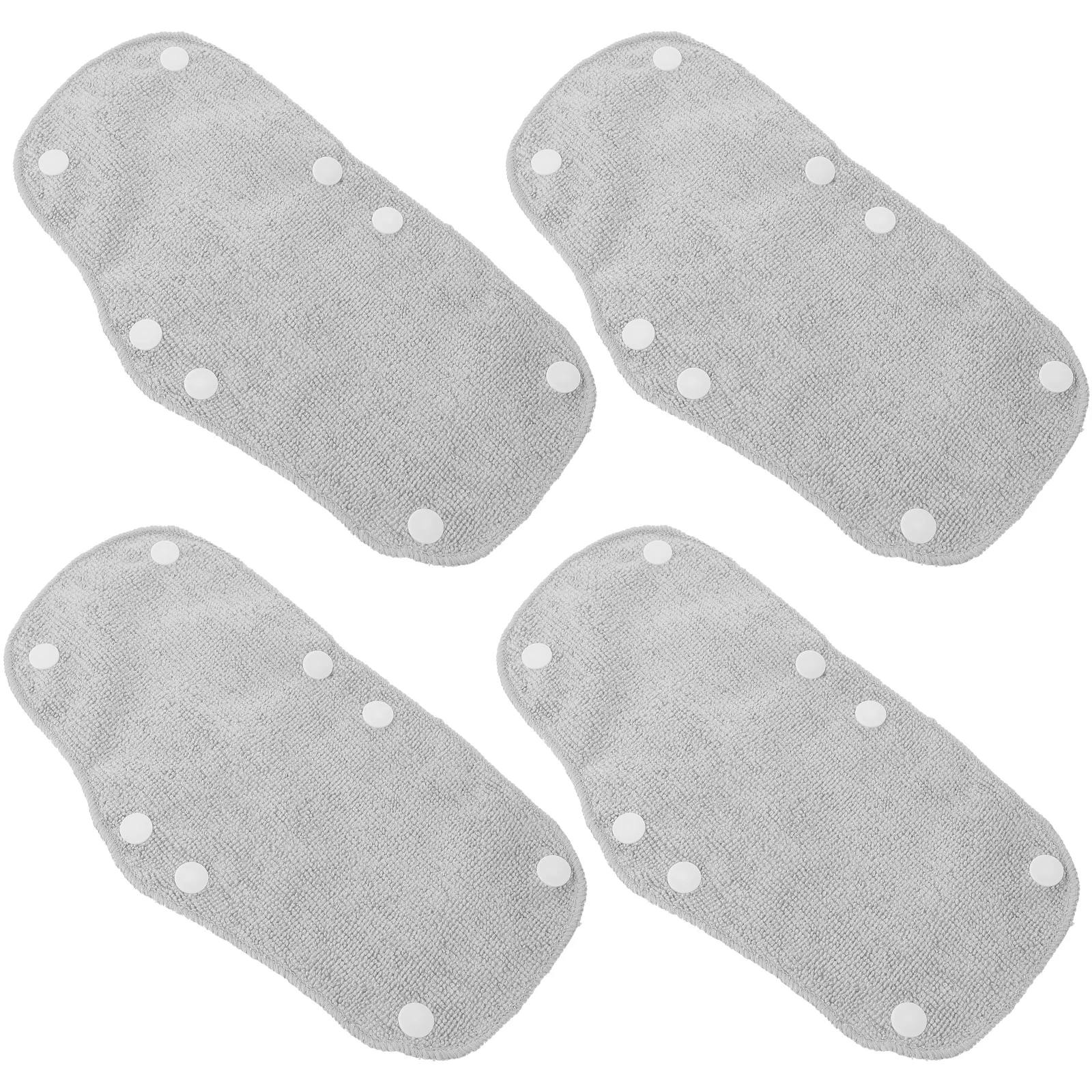 

4pcs Dark Gray Hard Hat Sweatbands 8 Snap Fasteners Gray Fabric Bands Safety Lining Prevent Sweat Falling Labor