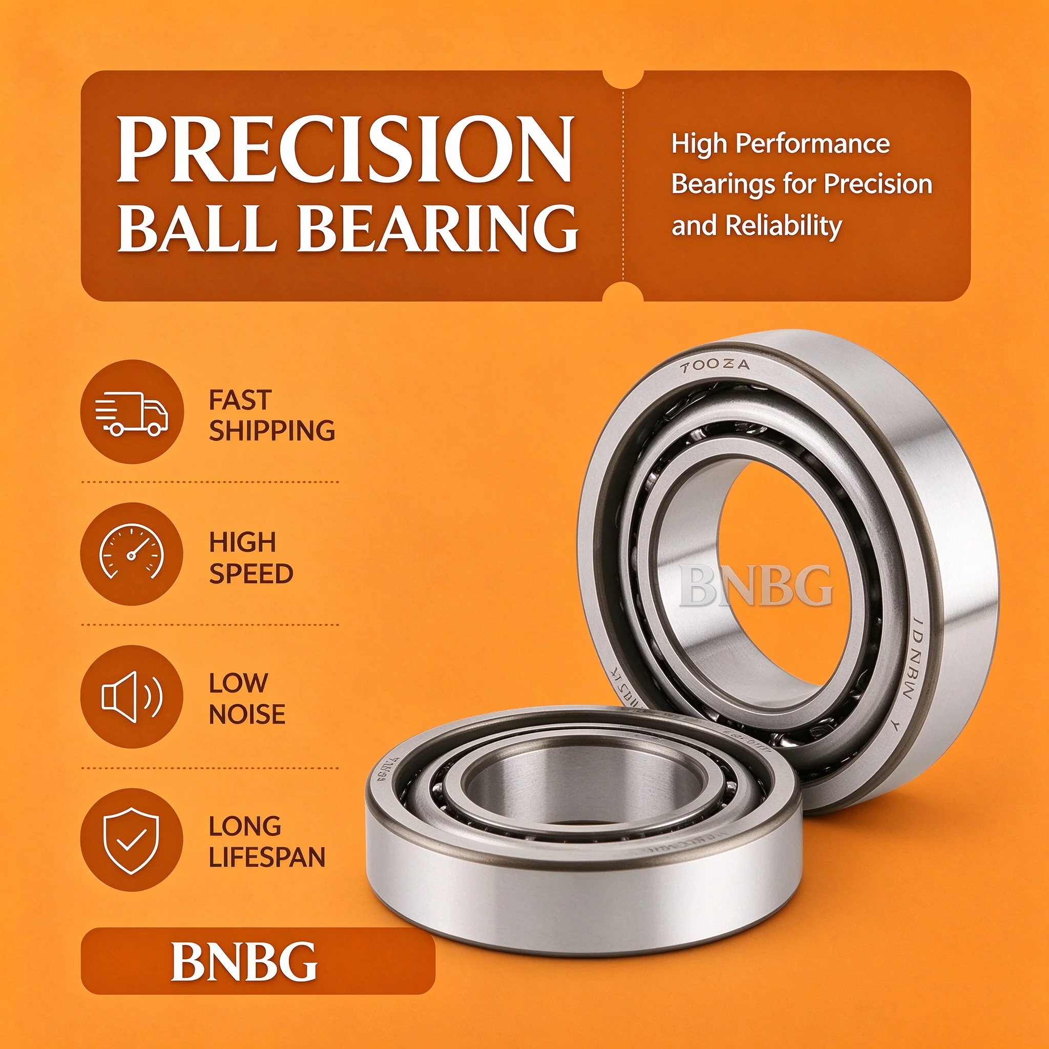 NSK Angular Contact Ball Bearing AW 7300 7301 7302 7303 7304 AWDB Spindle Bearing Machine Tool Bearing High Speed Bearing
