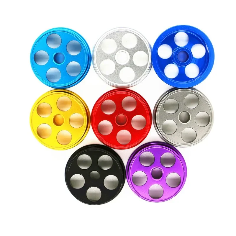 Mini 4wd Middle Diameter Wheels Self-made Parts For Tamiya Mini 4WD Colored Wheel w/Aluminum Disc 1/32 Scale L018 1Set /lot