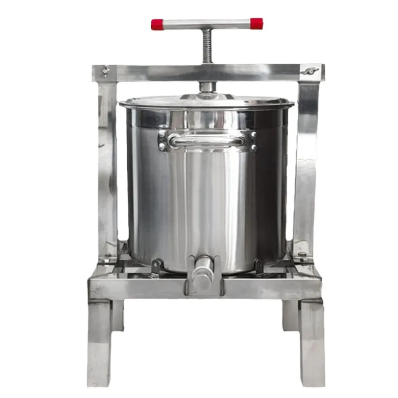 

Heavy Duty Honey Press Extractor | Manual 304 Stainless Steel Machine for Beekeeping Equipment and Wax Processing