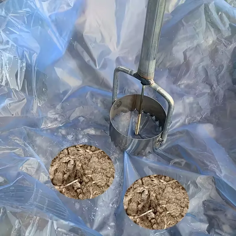 1pc perfurador de filme de estufa de metal durável, conjunto de ferramentas de jardinagem simples, ferramenta de punção de filme plástico para manutenção de estufa