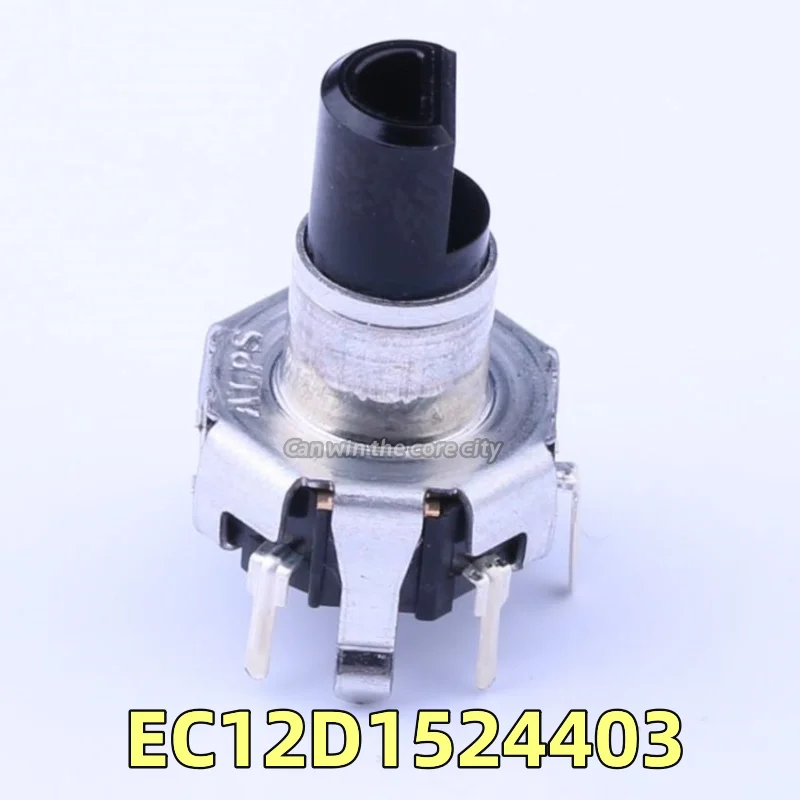 10 pieces Japanese ALPS EC12D1524403 encoder with button switch 30 bit 15 pulse potentiator shaft length 12