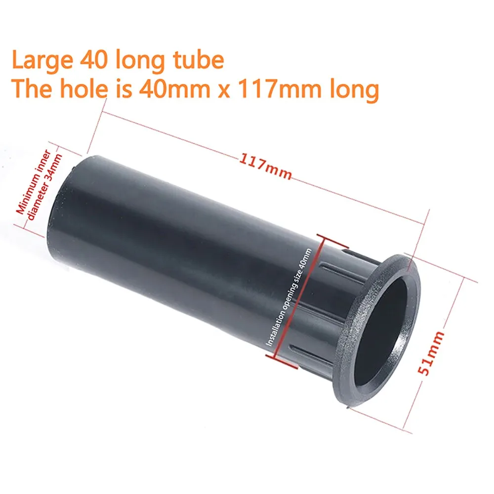 1Pcs Durable Vent Speaker Port Tube Plastic Bass Reflexes Inverted Tube Guide Tube for 2-15inch Speaker