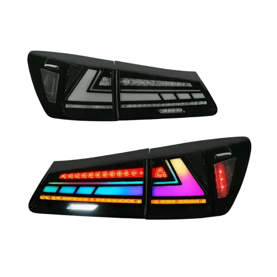 MRD For  IS250 IS300 IS350 2006-2012 RGB Tail Lamp New Arrival Popular Rear Lamp Colorful Car Lightscustom