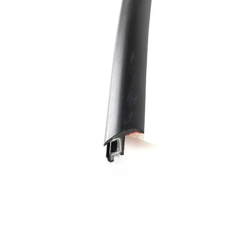 51317166841 Front Upper Windshield Weatherstrip Seal Black Fit for 5 Series 525xi 528i XDrive 528xi 530xi 535xi