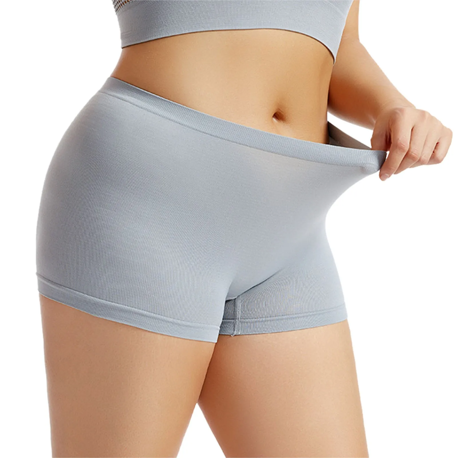 Womens Boyshorts Underwear Seamless Full Coverage Soft Stretch Boxer Seamless Cotton Underwear Womens Women New Years Eve Outfit