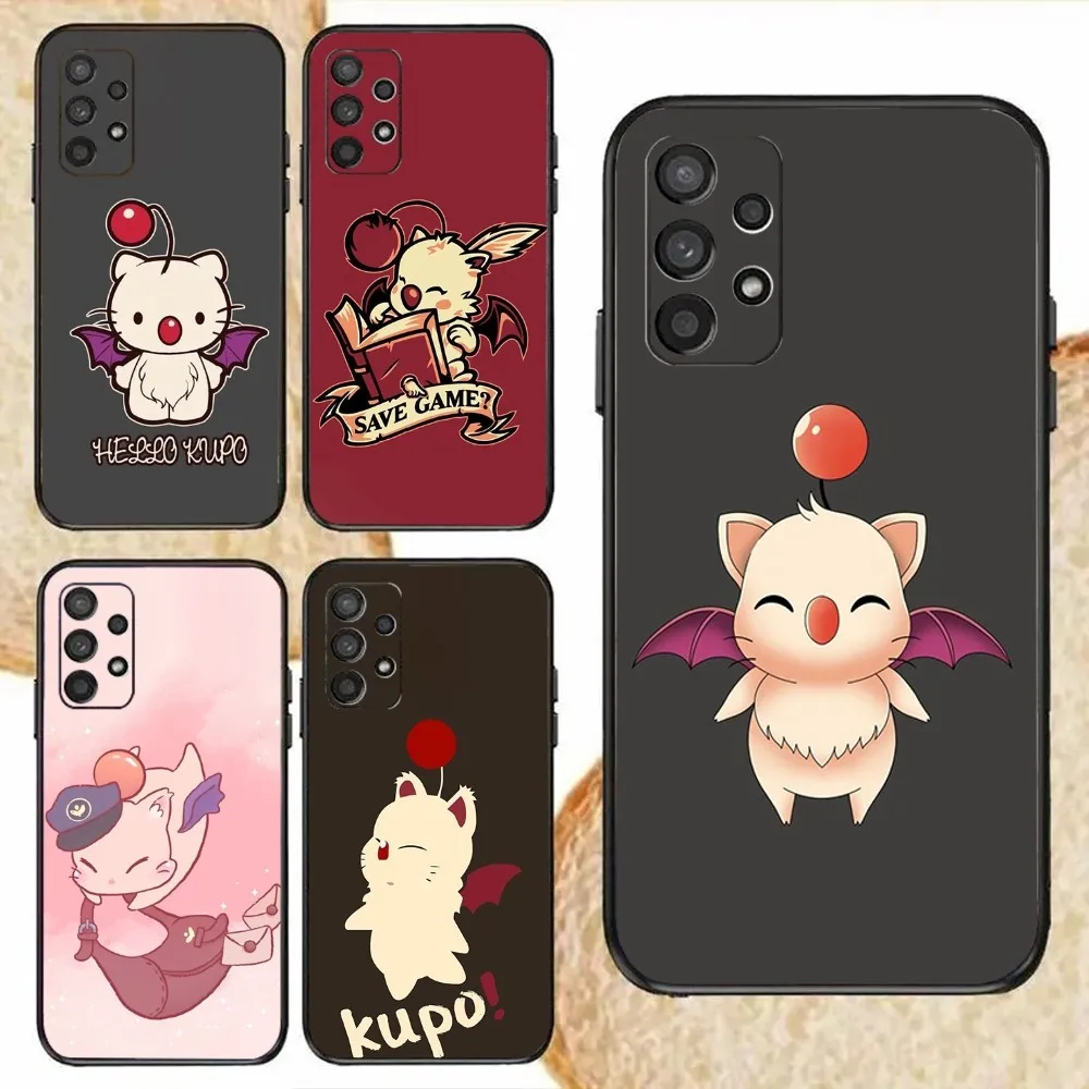 Moogle Final Fantasy Phone Case For Samsung Galaxy S24,S20,S21,S22,S23,Fe,Lite,Plus,Ultra,Note Shell