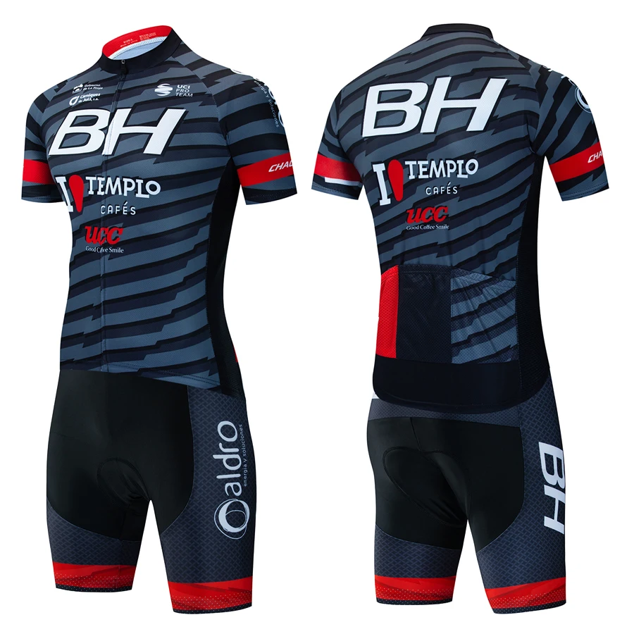 BH Cycling Uniform Mtb Male Clothing for Bicycle Complete 2024 Bib Shorts Man Men\'s Bike Clothes Pants Gel Suits Outfit Set Team