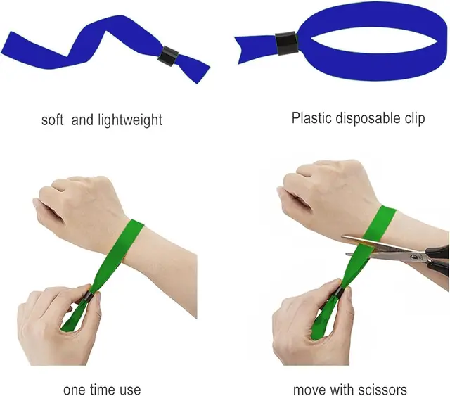 200PCS Custom Cloth Wristbands Personalized Events VIP Wristbands for Festival Gatherings Admission Party 5 200PCS Custom Cloth Wristbands Personalized Events VIP Wristbands for Festival Gatherings Admission Party 5