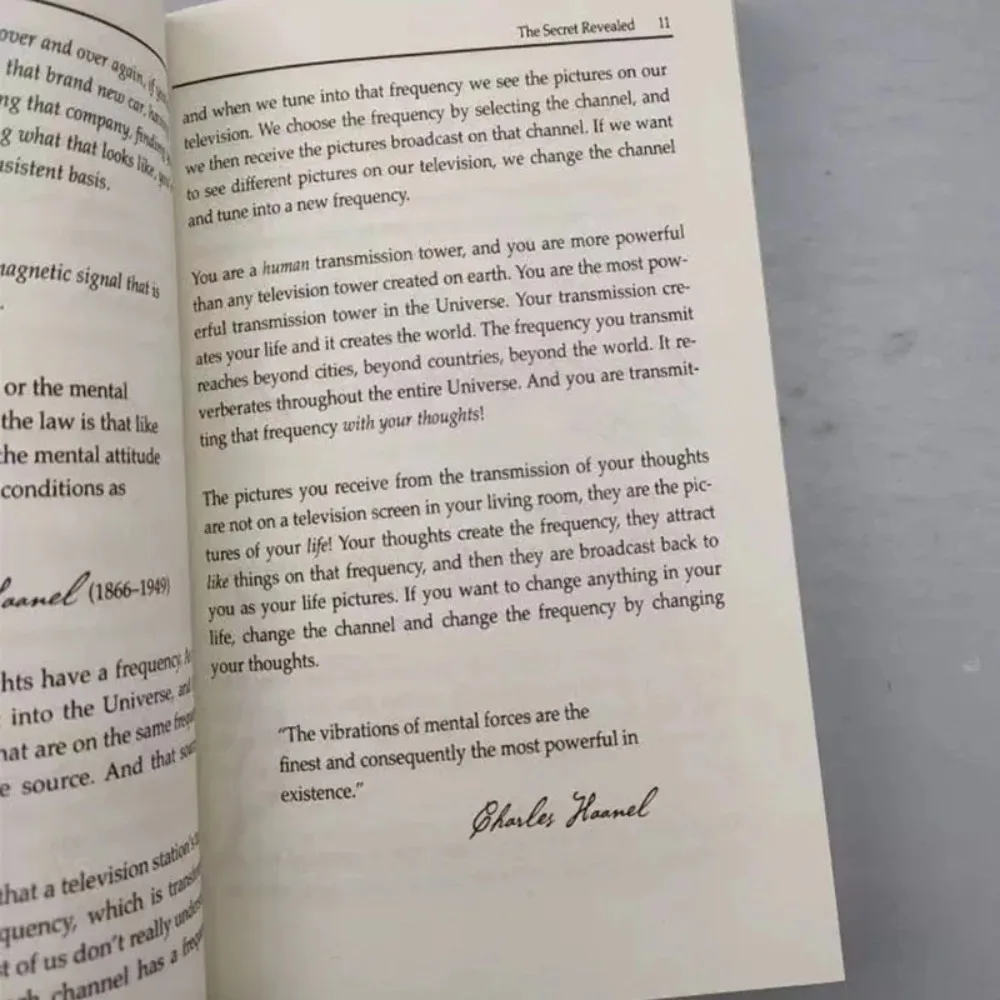 السر من تأليف روندا بيرن كتاب غلاف ورقي #3