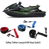 Boat Safety Lanyard Start Stop Kill Switch Tether Cord 92072-3809 92072-3816 For Kawasaki For Honda For Jet Ski JB650 JF650