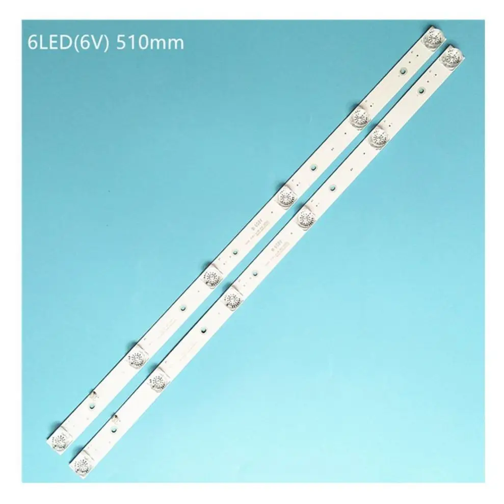 2pcs LED Backlight For 32inch DEXP F32D7000C CC02320D510V09 CC02320D510V06 1410 32E20 2X6 6S1P 0D20 5.0 LSF320HN08-M02 KM32K1-SX