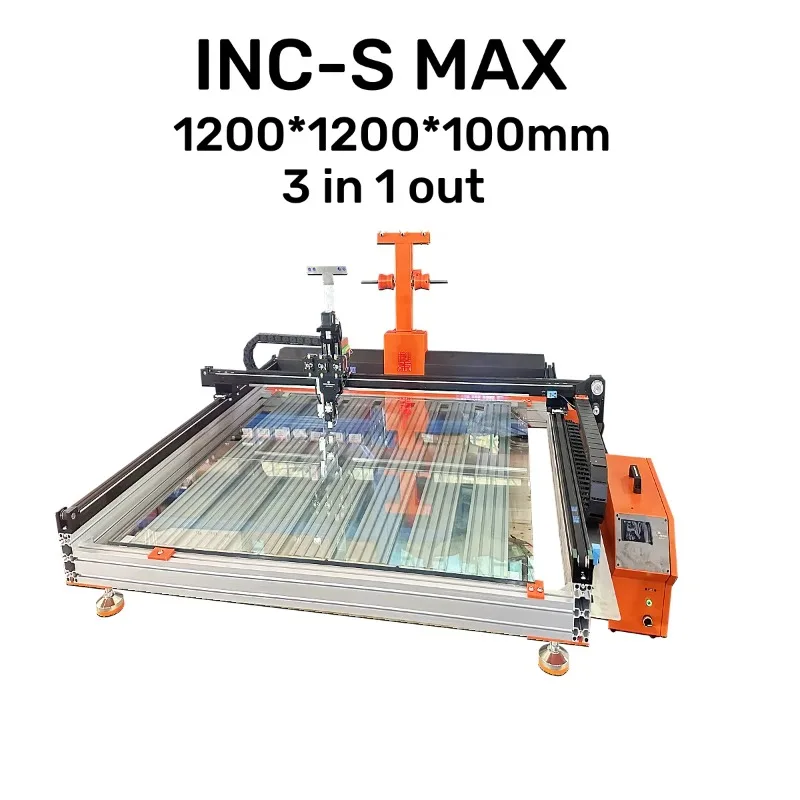 2024 new large scale 1200mm*1200mm*100mm  outdoor business sign printer 3d printer for advertising sign