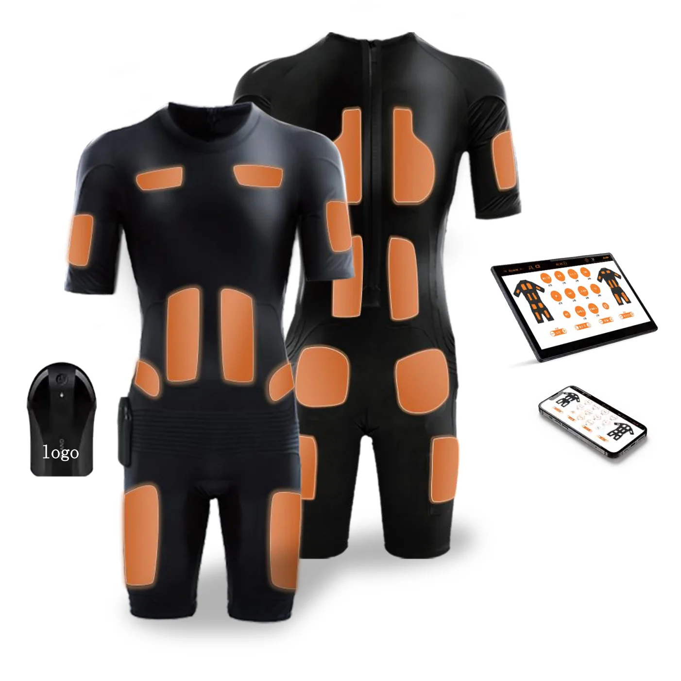 

Ems muscle training clothes wireless pulse massage exercise electrical stimulation clothes wireless EMS training clothes