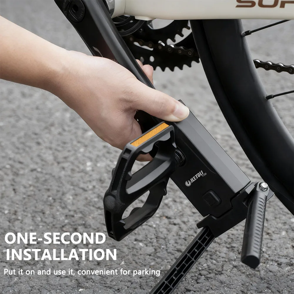 

Универсальная подставка для велосипеда, сверхмощная, регулируемая по высоте, складная конструкция для удобного хранения и подходит для большинства велосипедов.