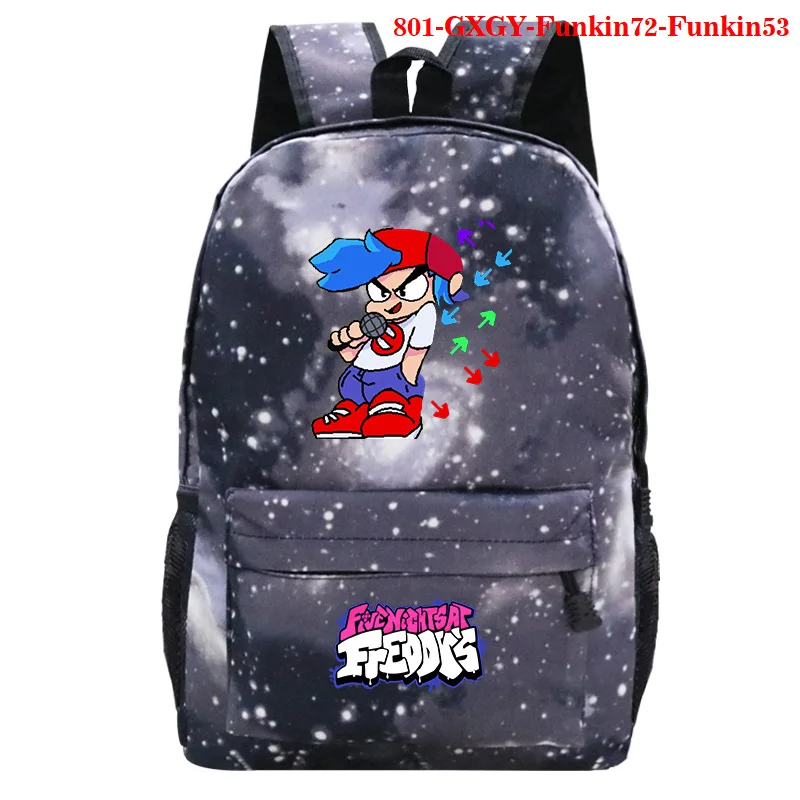 Friday Night Funkin Backpacks Students School Bags ren's Backpack Boys Girls Book Bag Teens Travel Bag Mochila gifts