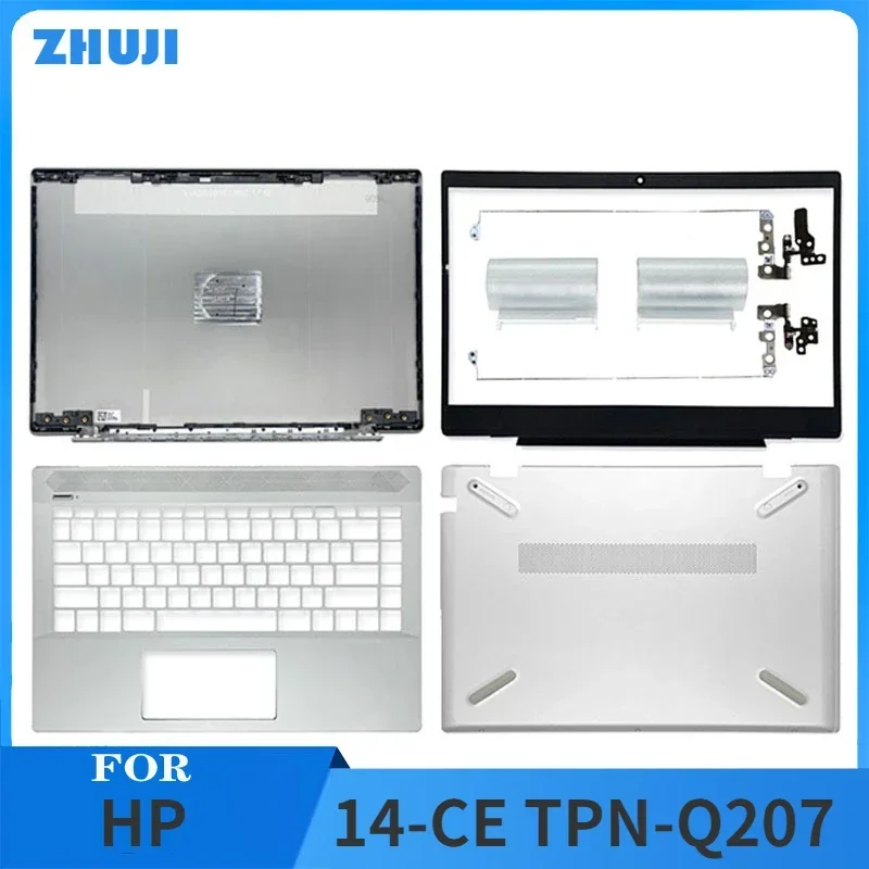 

NEW For HP 14-CE TPN-Q207 LCD Back Cover/Front bezel/Hinges/Palmrest/Bottom Case Top Rear Lid L19174-001 L19181-001 L19190-031